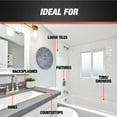 thumbnail image 6 of DAP 100% Silicone 9.8 oz White Rubber Kitchen, Bath & Plumbing Bath Sealant, 6 of 7