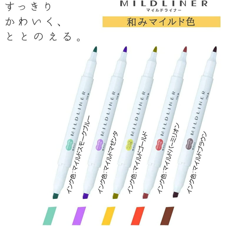 Zebra Mildliner Soft Color Highlighter