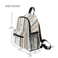 thumbnail image 3 of FORMRS Kids School Backpack with Front Zippered Pocket 12" Student Travel Daypack, Nautical Pattern, 3 of 6