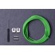 thumbnail image 1 of 1 par de cordones para zapatos sin atar, hebilla metálica elástica, cordones redondos para niños y adultos, zapatillas rápidas para perezosos, cordones para zapatos, cordones para zapatos, China Gao Jinjia LED, 1 of 2