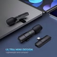 thumbnail image 6 of 2026 Upgraded Wireless Lavalier Microphones For IPhone, Android- 2 Pack Mini Clip-On Mics With Noise Reduction For Vlog, Recording & Live Streaming, 6 of 6