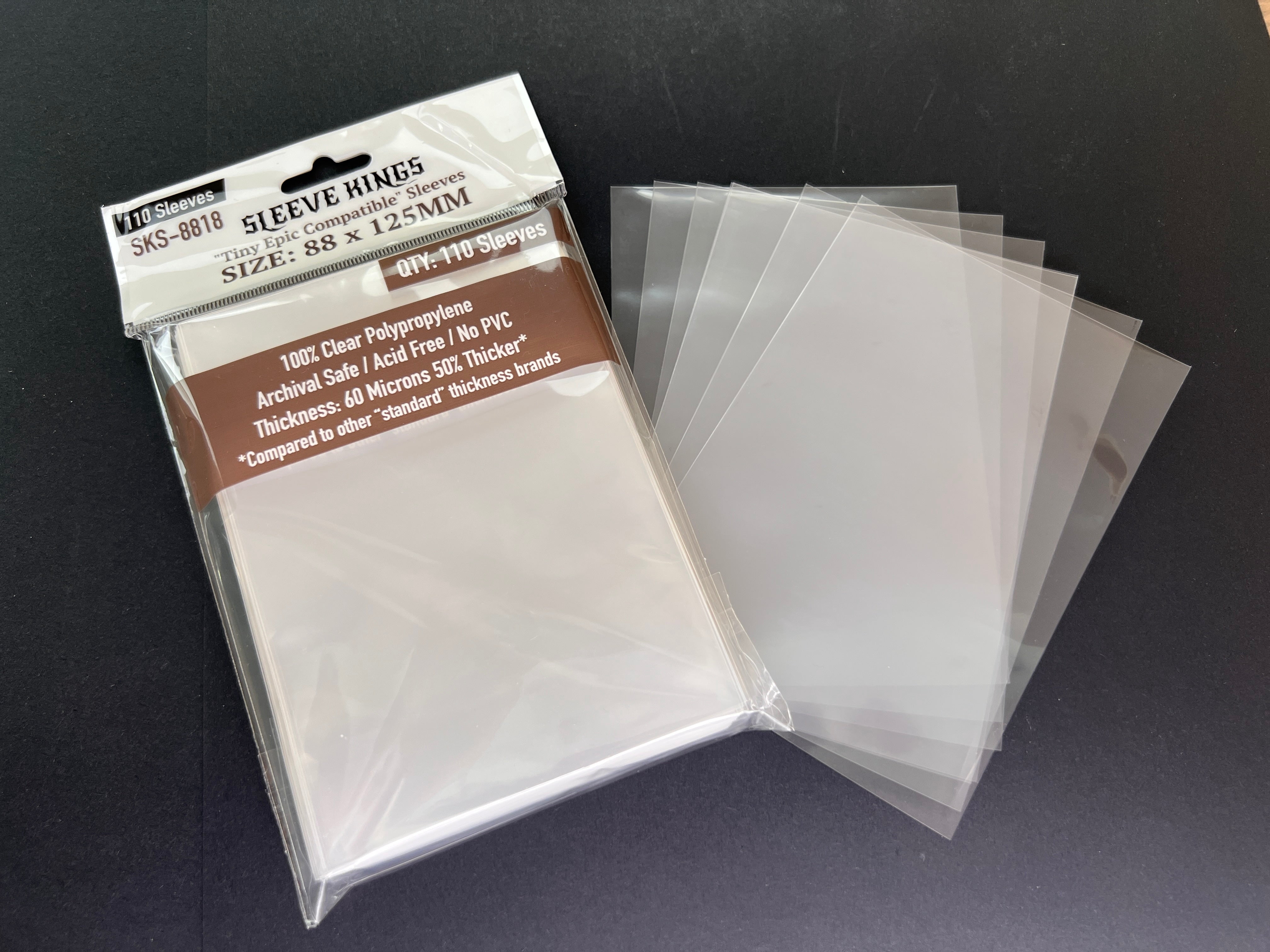 tiny epic dungeons card sleeves 