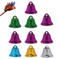 thumbnail image 1 of Bird 10pcs Colourful Bells Bird DIY Accessory Colourful Iron Interactive Bell Toys for Parrots, 1 of 7