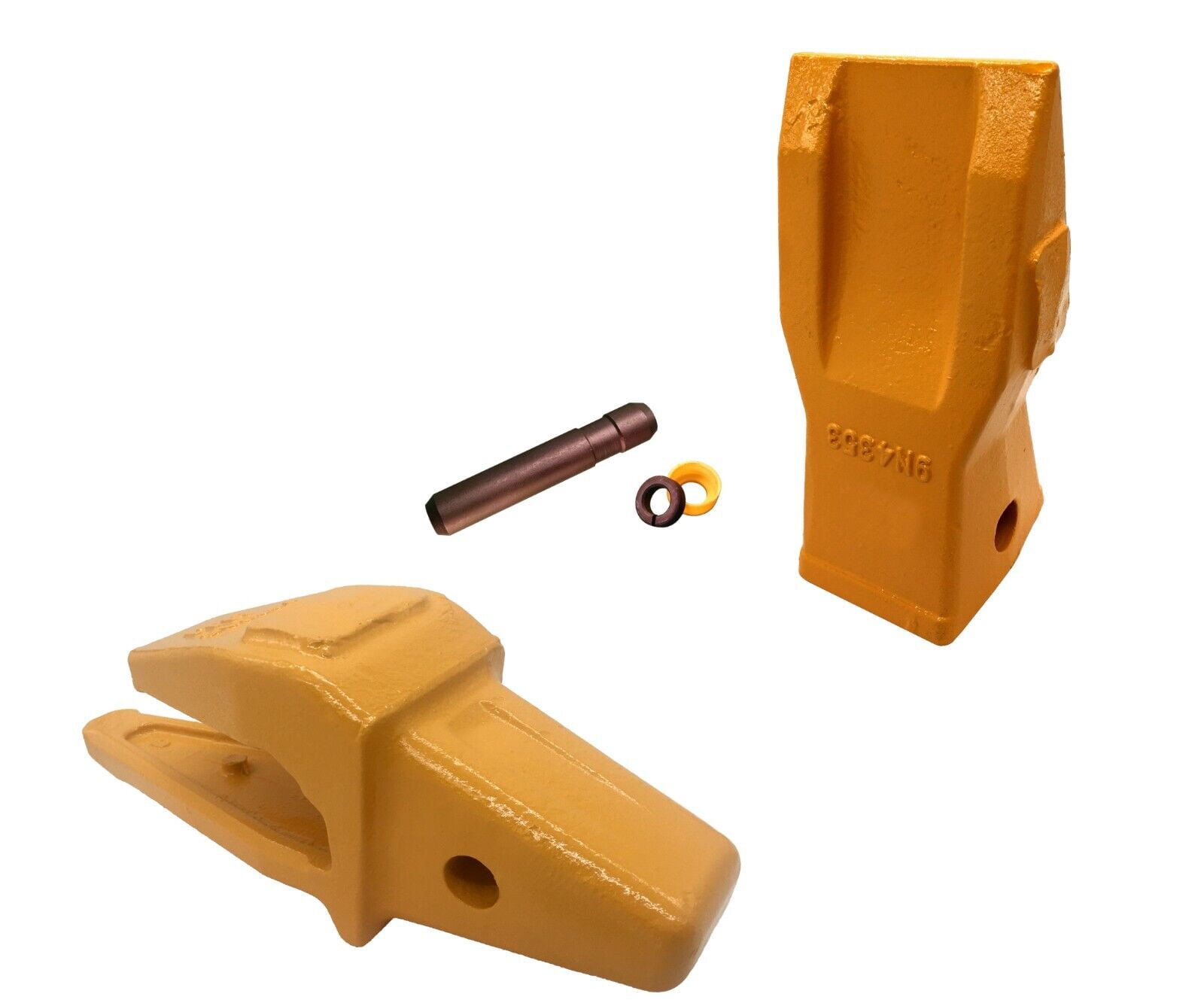 Weldon Excavator Bucket Shank, HD Tooth w/Pin 3G8354, 9N4353, Fits