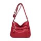 thumbnail image 1 of Bolso Mensajero para Mujer Bolso Hombro Cuero Suave PU (rojo), 1 of 8