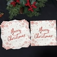 thumbnail image 6 of FeiFu 16-Piece Christmas Disposable Napkins Dinner Napkins Absorbent Paper Napkins for Christmas Dinner Parties Family Gatherings and Holiday Table Decoration, 6 of 6