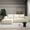 Beige, variant on BedLuxury 110'' Modular Sectional Sofa,Sleeper Bed,L shaped Boneless Cloud Couch with Deep Seats for Living Room,No Assembly Required,Green