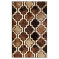 thumbnail image 2 of BNM Modern Trellis Indoor Area Rug, 6' x 9', Coffee, 2 of 8