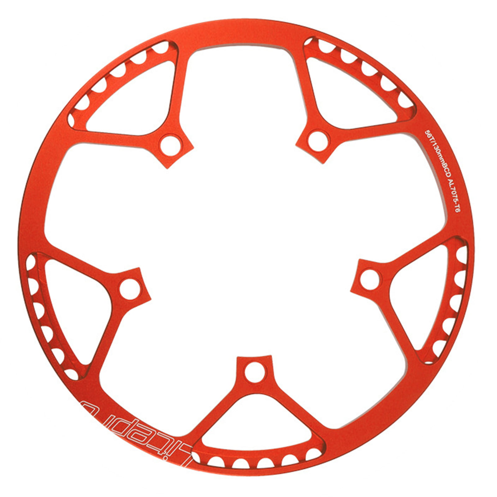 Taloit Bike Round Oval Ultralight Bike Single Chainring Bike Crankset Chainwheel Chain Ring for Road Bikes Mountain Bikes.