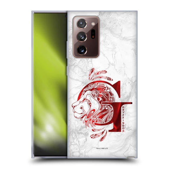 Head Case Designs Officially Licensed Harry Potter Deathly Hallows IX Gryffindor Aguamenti Soft Gel Case Compatible with Samsung Galaxy Note20 Ultra / 5G