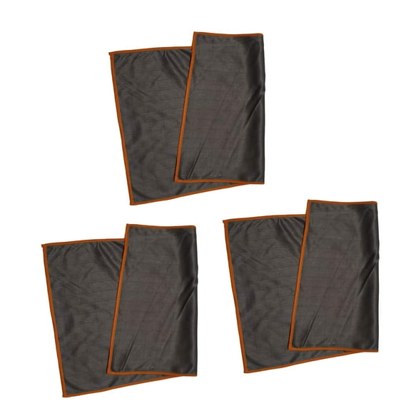 Set of 3 Advanced Carbon Fiber Cleaning Cloth Absorbs Liquids Instantly Multipurpose Microfiber Polishing Towel