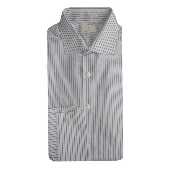 GANT DIAMOND G Men's Graphite Bi-Color Fitted Spread 384122 Size Medium