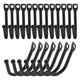 thumbnail image 5 of Gancho pequeño de hierro forjado para 20 piezas, ganchos de pared resistentes, herramientas de garaje, gancho colgante, ganchos de Metal, 5 of 8