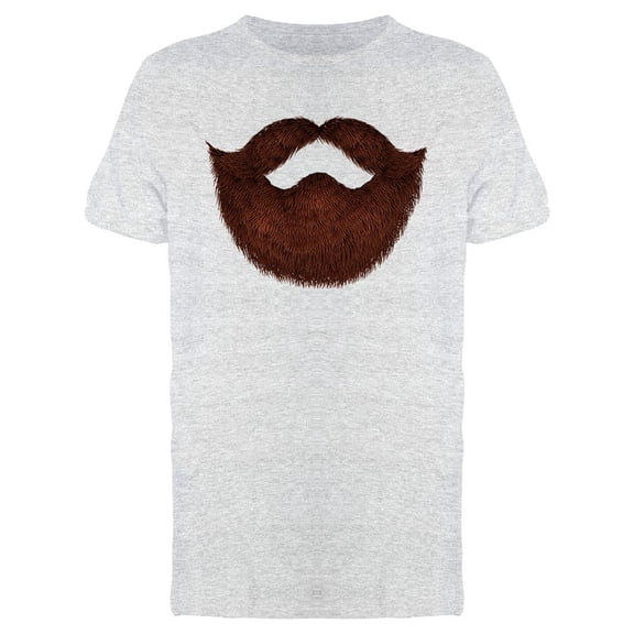Brown Beard  T-Shirt Men -Image by Shutterstock, Male XX-Large