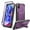 Purple, variant on FITO For TCL 30Z / 30 LE Case, Phone Case with Screen Protector and Kickstand (Purple)