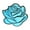 Lake Blue, variant on SPRING PARK Clothes Patch Rose Iron On Cloth Flower Badge Patch Clothes Accessory for Clothing