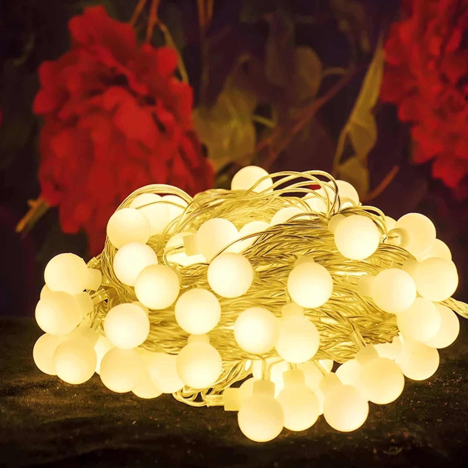 clear globe string lights home depot