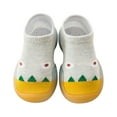thumbnail image 2 of Lilgiuy Toddler Baby Boys Girls Cute Cartoon Pattern Cotton Breathable Soft Non-slip Toddler Shoes Socks Fall Clothes for 2022 Spring Winter, 2 of 4