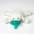 thumbnail image 4 of WubbaNub Lamb Infant Pacifier Holder, 4 of 13