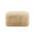 thumbnail image 2 of ZenNook Plush Cloud Ottoman for Modular Sectional, Comfy Compressed Footrest Stool, Fluffy Boneless Floor Ottoman for Living Room, Soft Plush Cushion Seat, No Assembly (Camel), 2 of 6