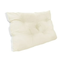 Luoshdecor Bedside Cushion Bedroom Cushion Bed Back,Super Soft Tatami Bedside Cushions Fluffy Lightweight Cushion for Sofa, Hotel ,and Home Decor