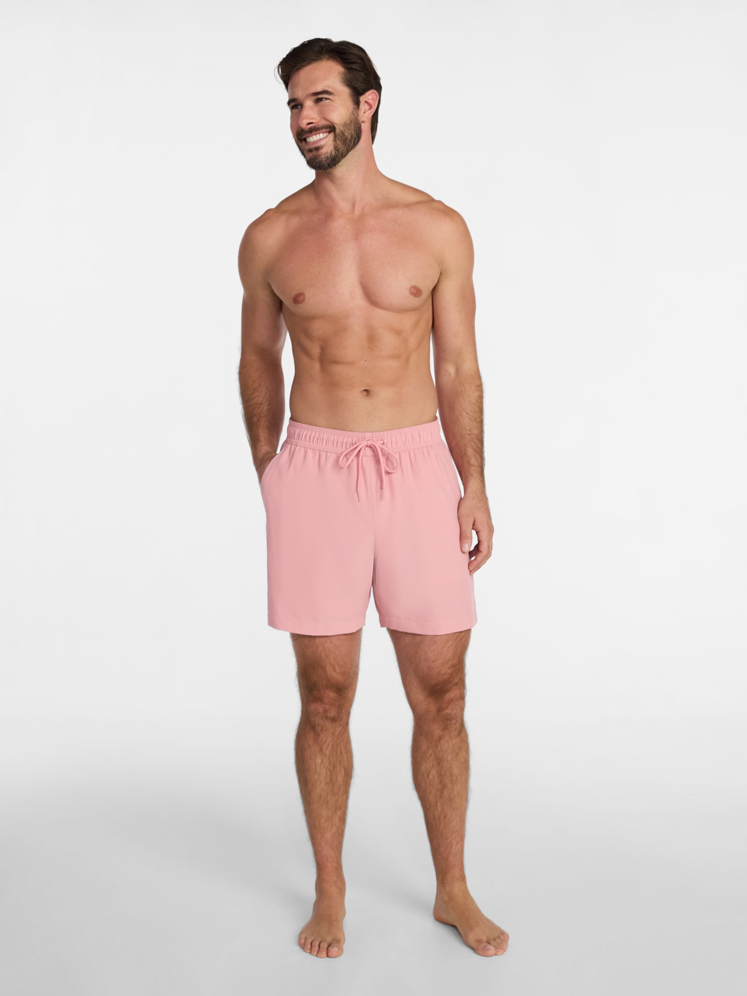 George Men's and Big Men's Swim Trunks, 6" Inseam, Sizes S-5XL