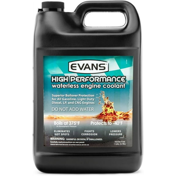 EVANS Cooling Systems EC53001 High Performance Waterless Engine Coolant, 128 fl. oz.