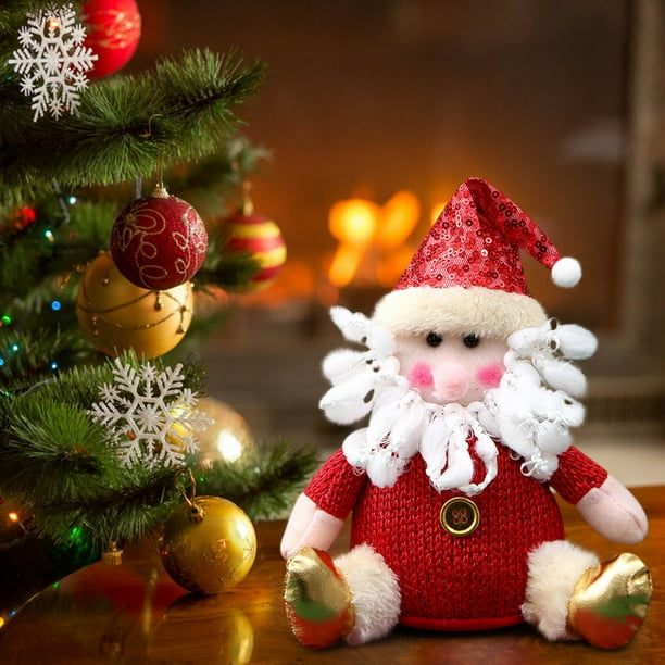 Santa Claus Ornaments Decorative Ornaments Snowman Doll Christmas Toys