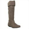 Womens Batari Knee-High Boots - Grey