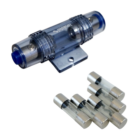Harmony Audio Car - Boat Marine Stereo AGU Fuseholder & 30 Amp Fuses