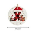 thumbnail image 2 of Amzcrzy A Hanging Holiday Decorations Acrylic 26-Letter Hanging Sign - Transparent High-Definition Material with Exquisite Letter Shape. Suitable for Home Decoration Party Decoration Hanging Decor, 2 of 3