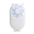 thumbnail image 1 of Mini ventilador portátil, ventilador de mano con base como ventilador de escritorio pequeño, ventilador de bolsillo personal recargable por USB (paquete de 2), 1 of 5