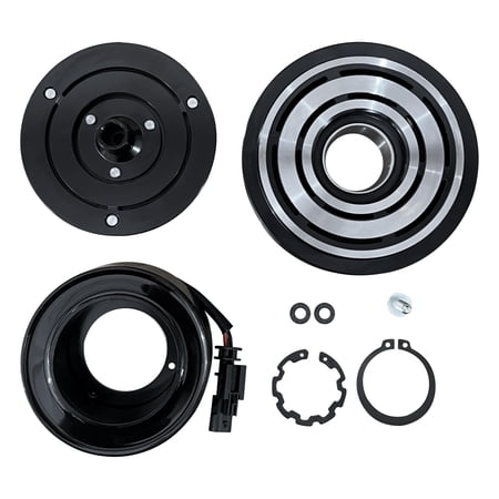 RYC New Automotive Air Conditioning Clutch FH222-01-CL (Fits Chevrolet Impala 2.5L 2014-2018; Fits Malibu 2.0L, 2.5L 2013-2015; and Fits Buick Regal 2.0L, 2.4L 2014-2017. Does Not Fit 2016 Malibu)