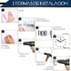 thumbnail image 5 of Organizador de Escobas CHIC FANTASY acero inoxidable Soporte multiusos Y36608-1, 5 of 6