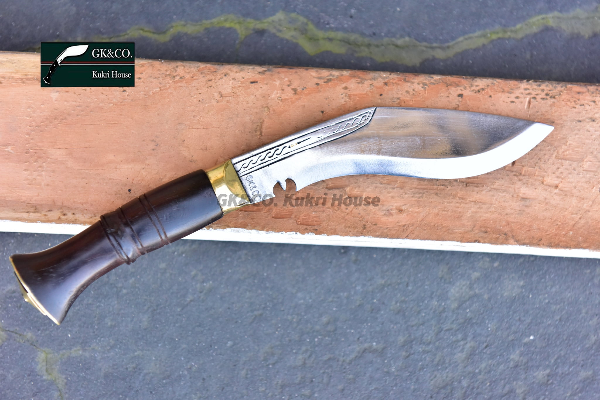 6" Blade Super Mini Jungle Kukri / Khukuri- Kitchen Knife- Handmade in Nepal by GK&CO. Kukri House