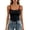 c-41Black221, variant on Women Solid Color Camis Sleeveless Color Knit Tank Tops With Built In Bra Padding Backless O-NeckOuterwear For Modern Casual Fitness Soft Ladies Summer Shirts