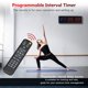 thumbnail image 4 of Temporizador de intervalos AKFSONE para gimnasio, LED de 1.5 pulgadas con control remoto, 4 of 6