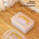 thumbnail image 2 of Plastic Organizer Box Transparent Portable Tool Box Multipurpose Electrician Drill Tool Storage Box Hardware Tool Case Large, 2 of 4