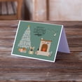 thumbnail image 2 of Cream French Bulldog Christmas Everyone Greeting Cards and Envelopes Pack of 8, 2 of 2