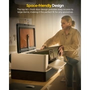 LaserPecker LX2 All-in-One Desktop Laser Engraver Cutter, 20W, 19.7 x 12 Working Area, 1000mm/s High-Speed
