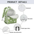 thumbnail image 4 of Summer Daisy Print School Backpack - Breathable Padded Design for Heavy Loads, Waterproof & Durable, 4 of 5