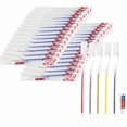 thumbnail image 1 of wonima02 Travel Toothbrushes Kit,50Pcs Travel Toothbrush Set Disposable Toothbrushes with Toothpaste for Nursing Home,Hotel,Charity(Individually Wrapped), 1 of 1