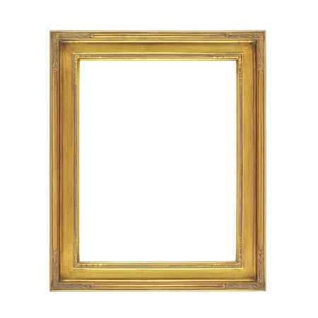 Creative Mark Plein Air Museum Collection Nouveau Picture Frame Solid Wood Composition Hand-Leafed Museum Quality Closed Corner Readymade Size - Gold 11x14