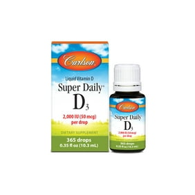 Carlson Super Daily D3 Drops 2000 Iu 365 Drops Walmart Com Walmart Com