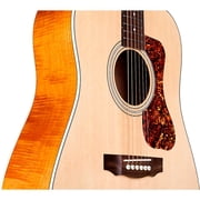 Guild D-240E Flamed Mahogany Acoustic-Electric Guitar Natural
