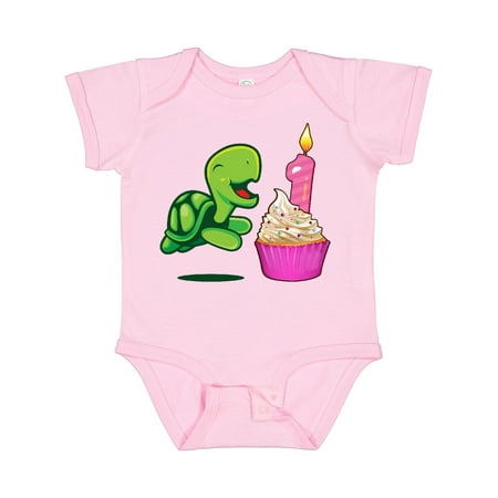

Inktastic 1st Birthday Turtle Gift Baby Boy or Baby Girl Bodysuit