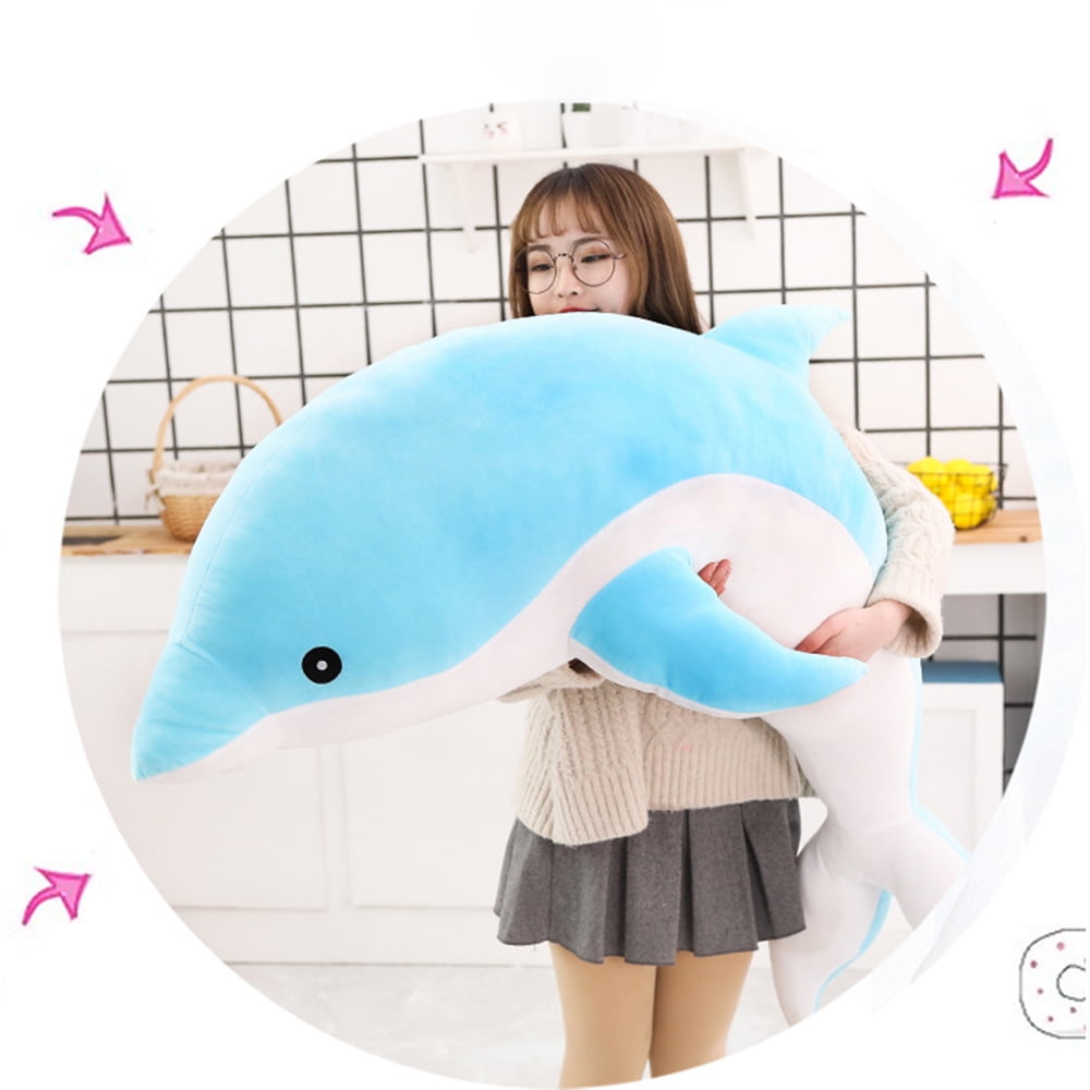 big stuffed dolphin