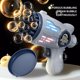 thumbnail image 4 of Juguetes de pistola de burbujas para niños, jabón automático eléctrico, cohete Boom, fabricantes de burbujas para exteriores portátiles, regalos para niños, juguete de fiesta de boda con luz LED, 4 of 4
