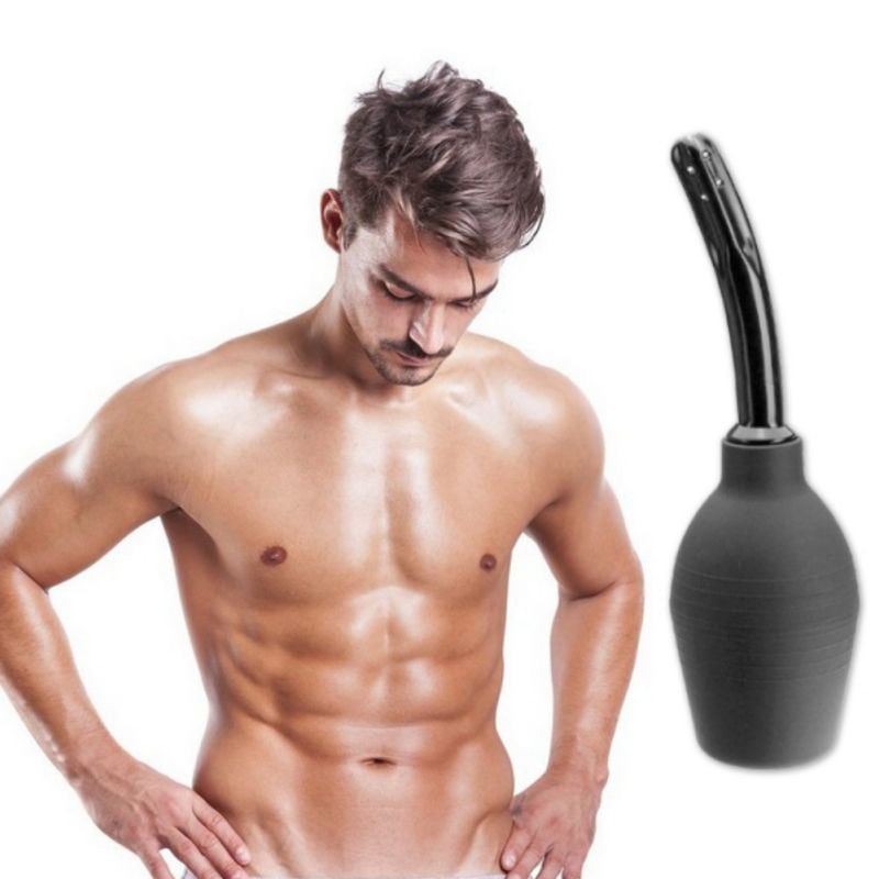For Men and Women Personal Anal Cleaner Bulb - Silicone Enema Bulb Comfortable Medical Douche-Safe and Easy to Clean