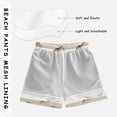 thumbnail image 3 of FORMRS Boys Swim Trunks Quick Dry Mesh Liner Boardshorts Sizes XS-XL, Watercolor Seashells, 3 of 7